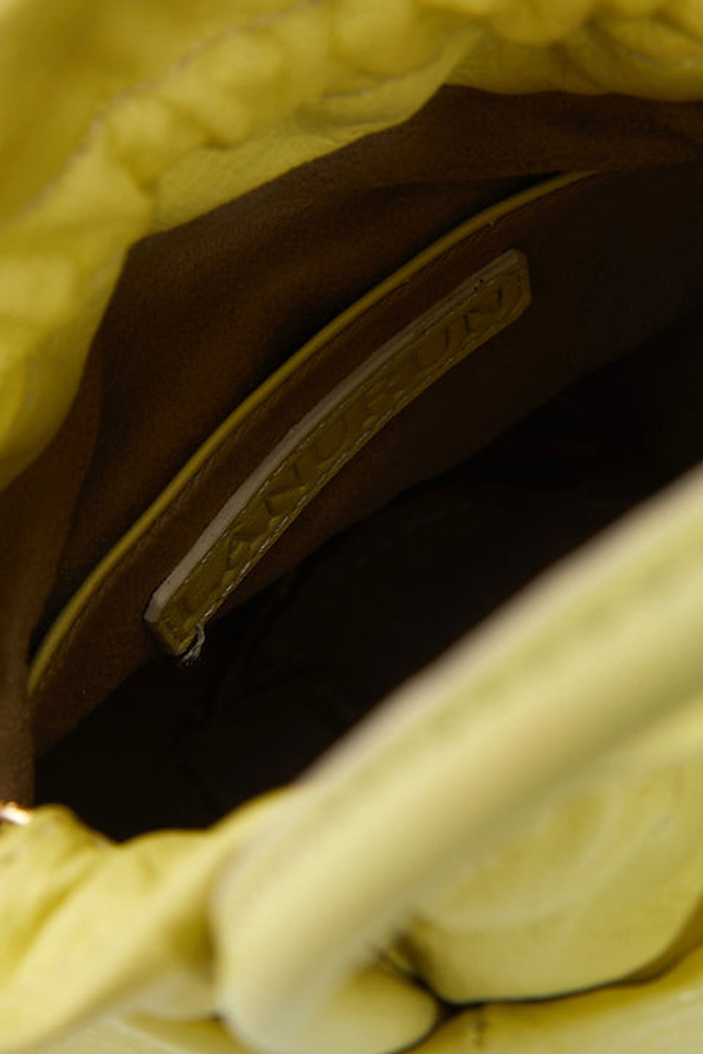 Lanurun-Alin Sarı Deri Kadın Omuz Çantası-Omuz Çantası-6-Milagron.com