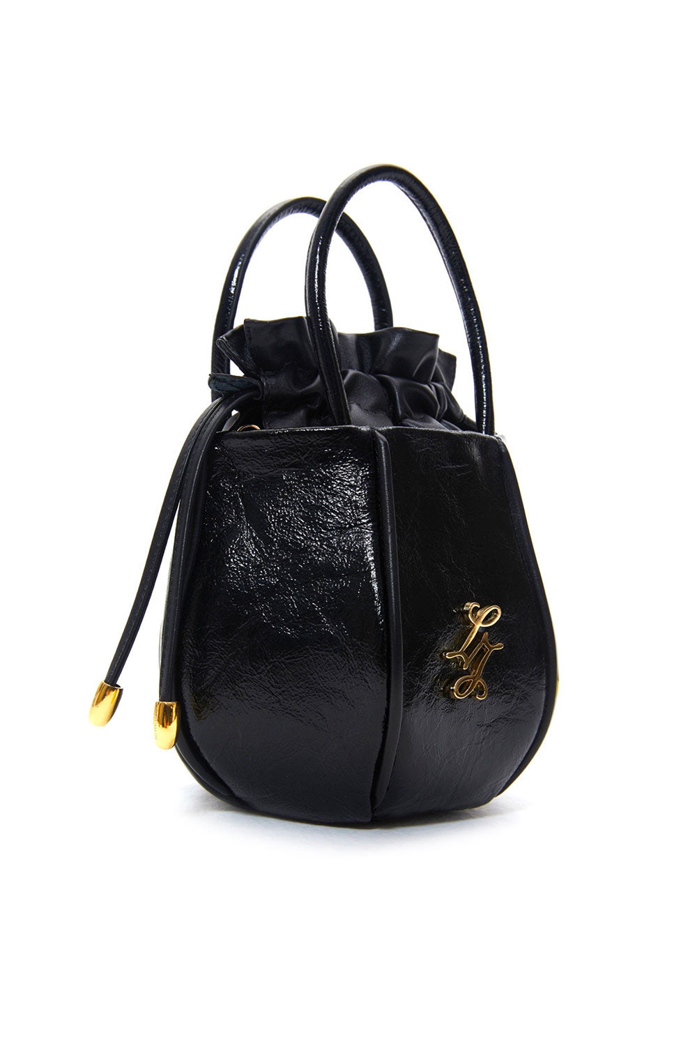 Lanurun-Alin Siyah Deri Kadın Omuz Çantası-Omuz Çantası-4-Milagron.com