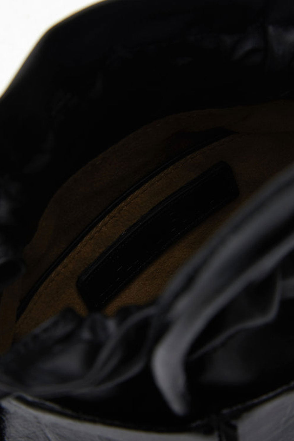 Lanurun-Alin Siyah Deri Kadın Omuz Çantası-Omuz Çantası-6-Milagron.com