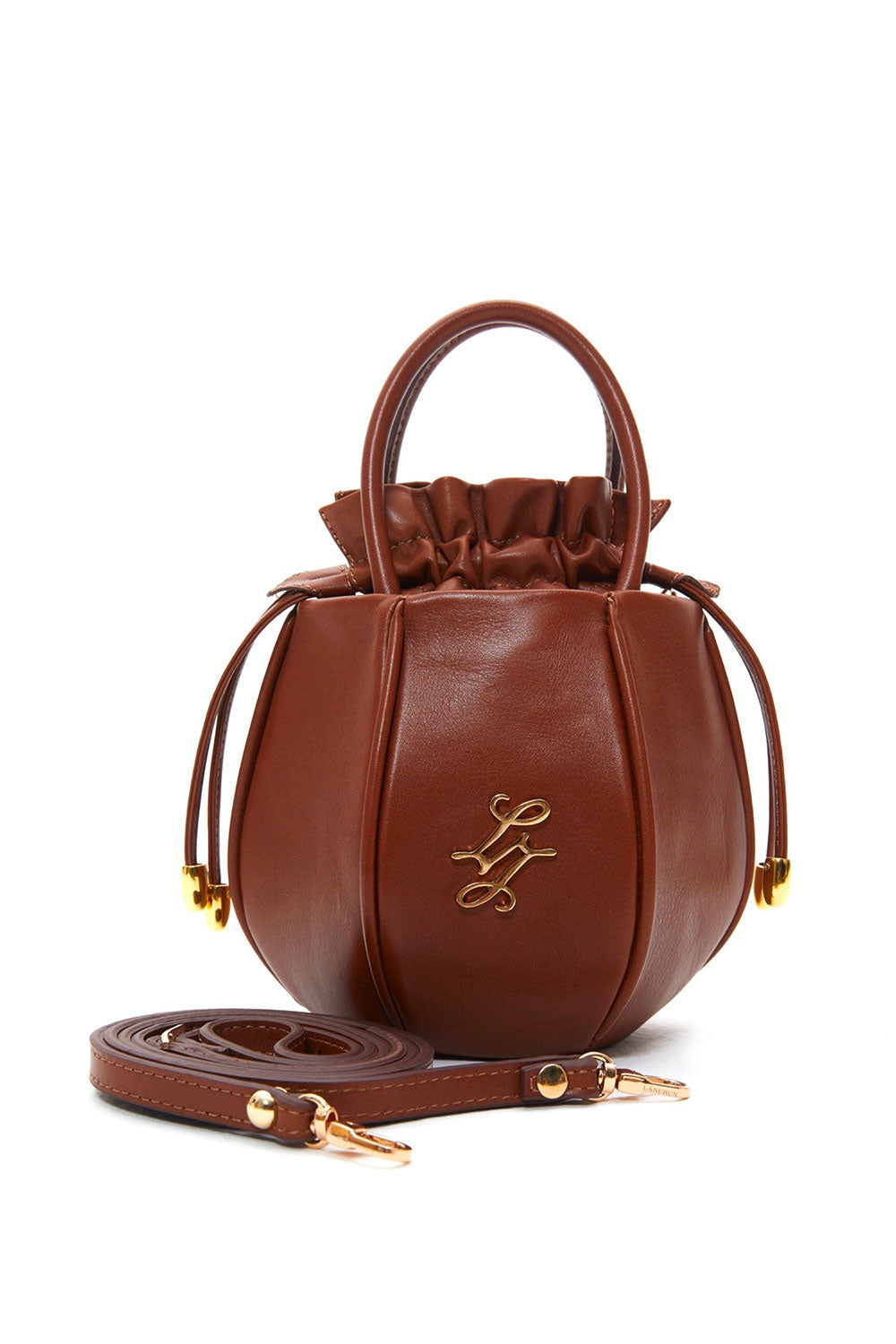 Lanurun-Alin Taba Deri Kadın Omuz Çantası-Omuz Çantası-1-Milagron.com