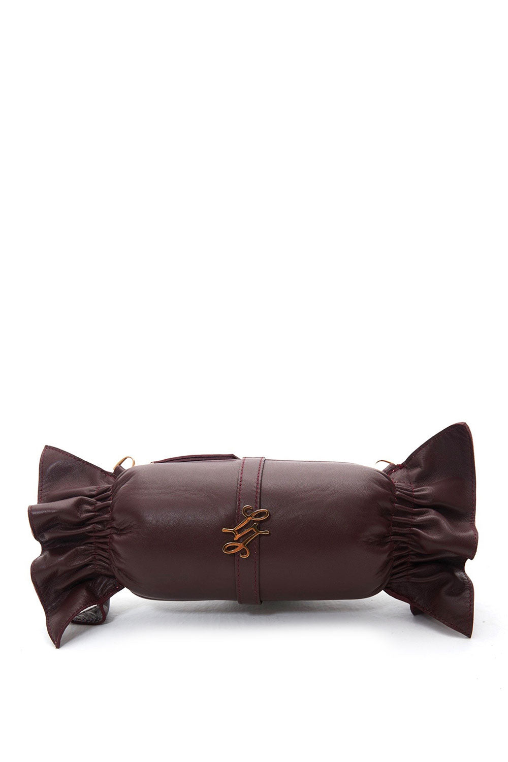 Lanurun-Loya Bordo Deri Kadın Omuz Çantası-Omuz Çantası-1-Milagron.com