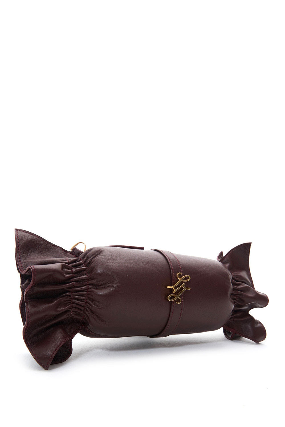 Lanurun-Loya Bordo Deri Kadın Omuz Çantası-Omuz Çantası-4-Milagron.com