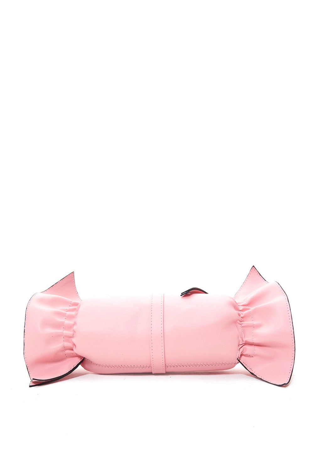 Lanurun-Loya Pembe Deri Kadın Omuz Çantası-Omuz Çantası-4-Milagron.com