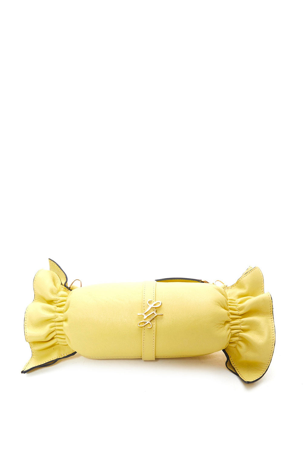 Lanurun-Loya Sarı Deri Kadın Omuz Çantası-Omuz Çantası-1-Milagron.com