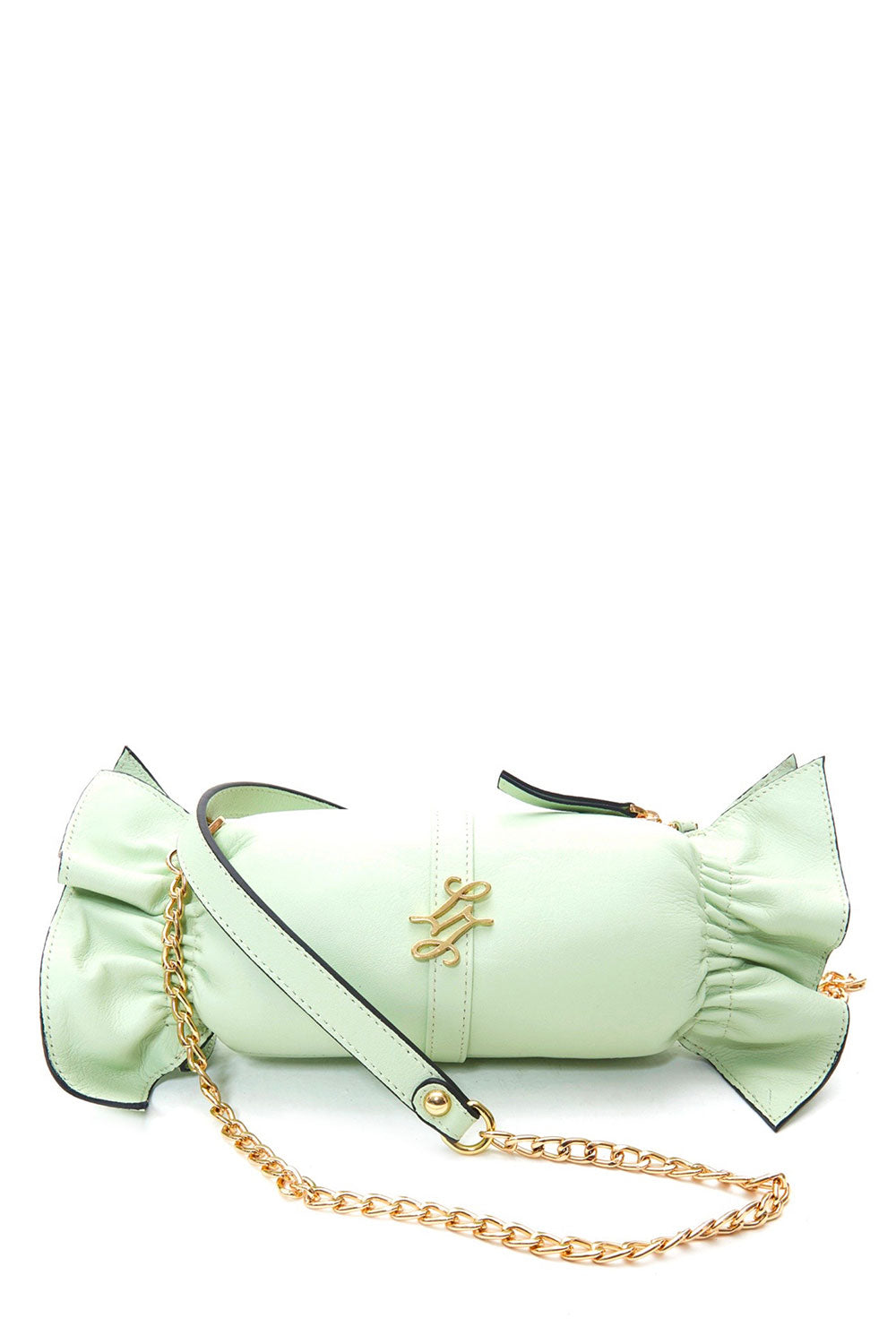 Lanurun-Loya Su Yeşili Deri Kadın Omuz Çantası-Omuz Çantası-2-Milagron.com