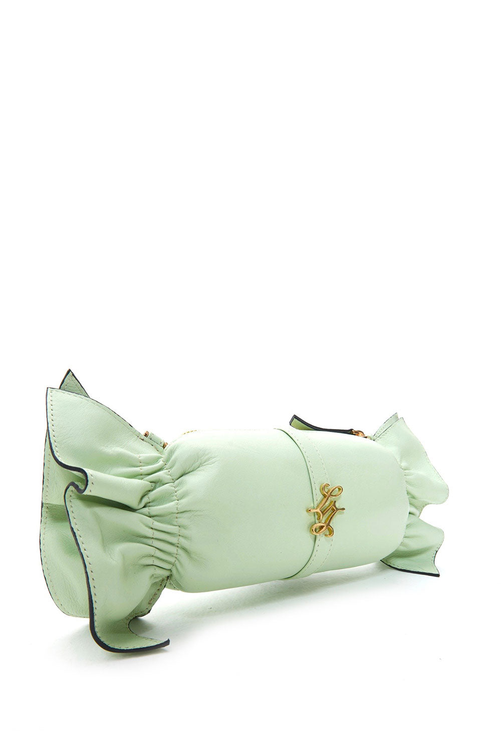 Lanurun-Loya Su Yeşili Deri Kadın Omuz Çantası-Omuz Çantası-5-Milagron.com