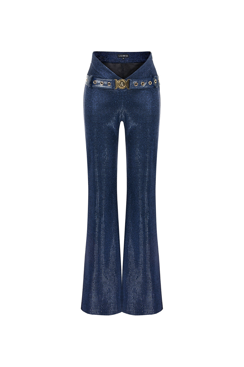 Elara İspanyol Paça Lacivert Pantolon - 0