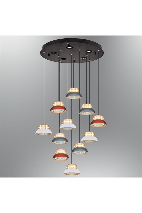 Lasttouch-2826 2 A 0324 Haat 2'li Mıx Sarkıt Sarı Platin Mix-Avize-1-Milagron.com