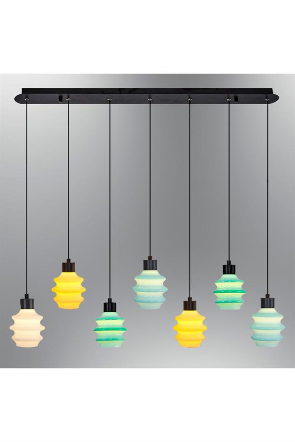 Lasttouch-2830 8 A 28 8'li Yuvarlak Sarkıt Mixed-Avize-4-Milagron.com