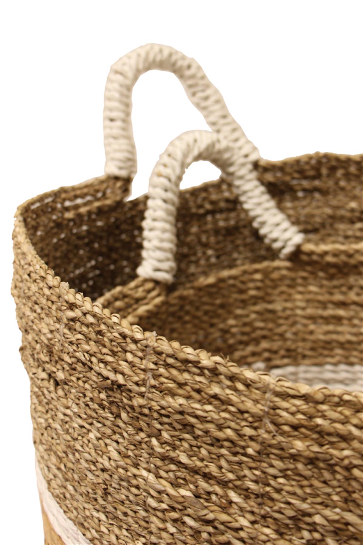 Lasttouch-Beyaz Kulplu Sepet Orta-Sepet-2-Milagron.com