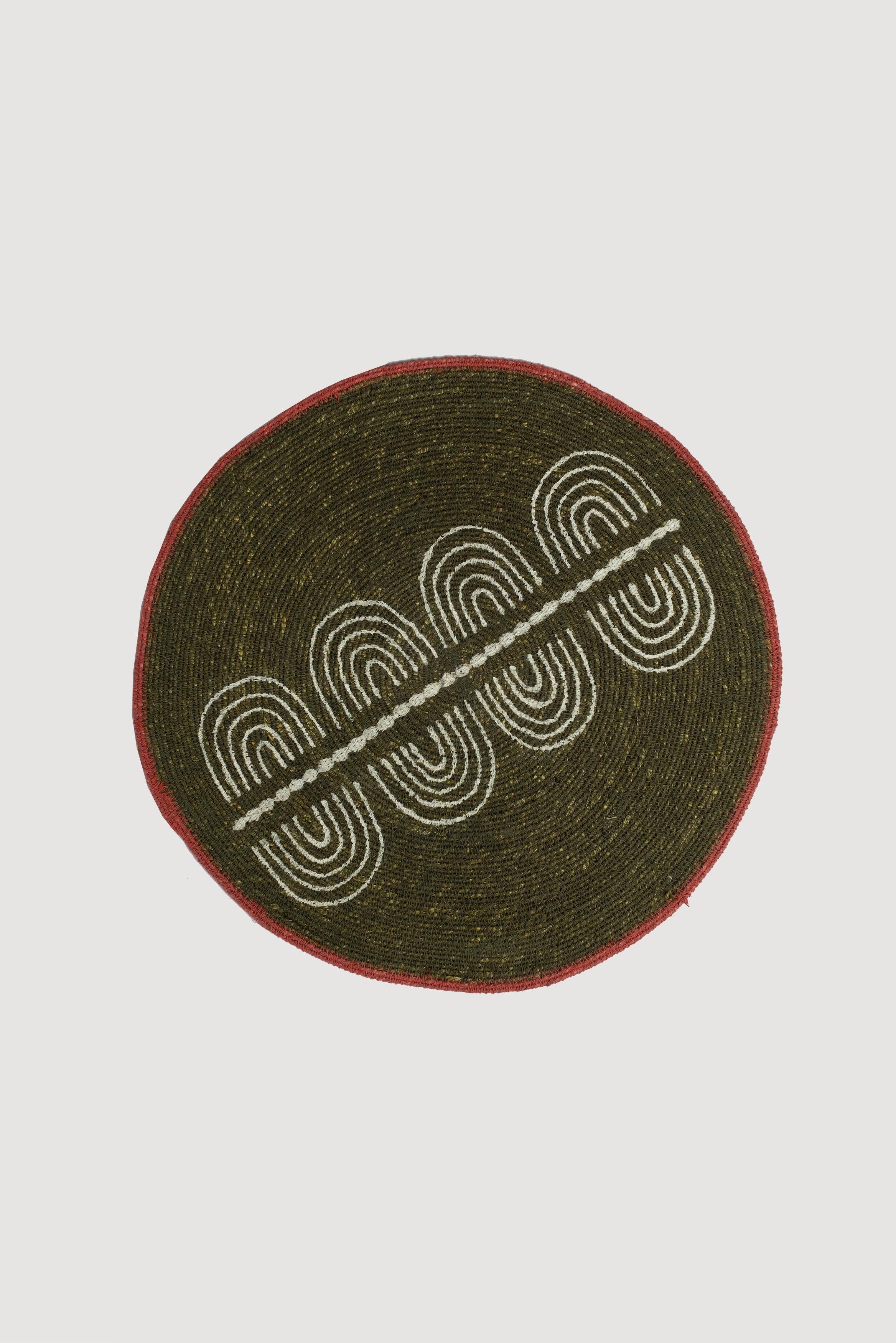 Lasttouch-Green Duvar Tabağı-Duvar Dekorları-1-Milagron.com