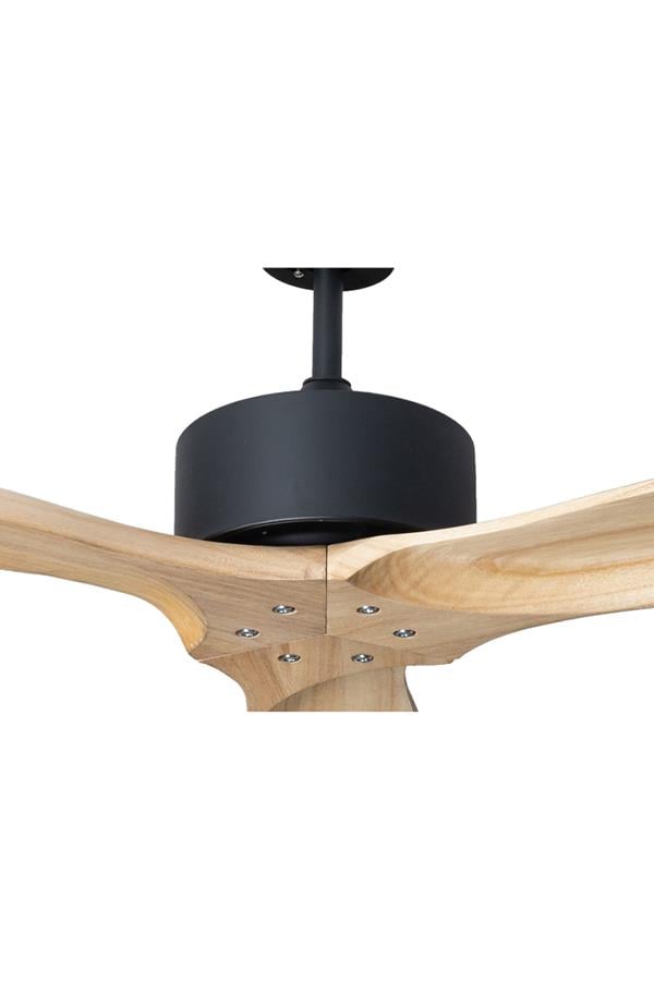 Lasttouch-Hardwood Tavan Vantilatörü No:1-Aydınlatmasız Tavan Vantilatörleri-5-Milagron.com