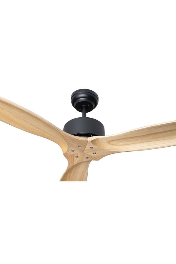 Lasttouch-Hardwood Tavan Vantilatörü No:1-Aydınlatmasız Tavan Vantilatörleri-6-Milagron.com