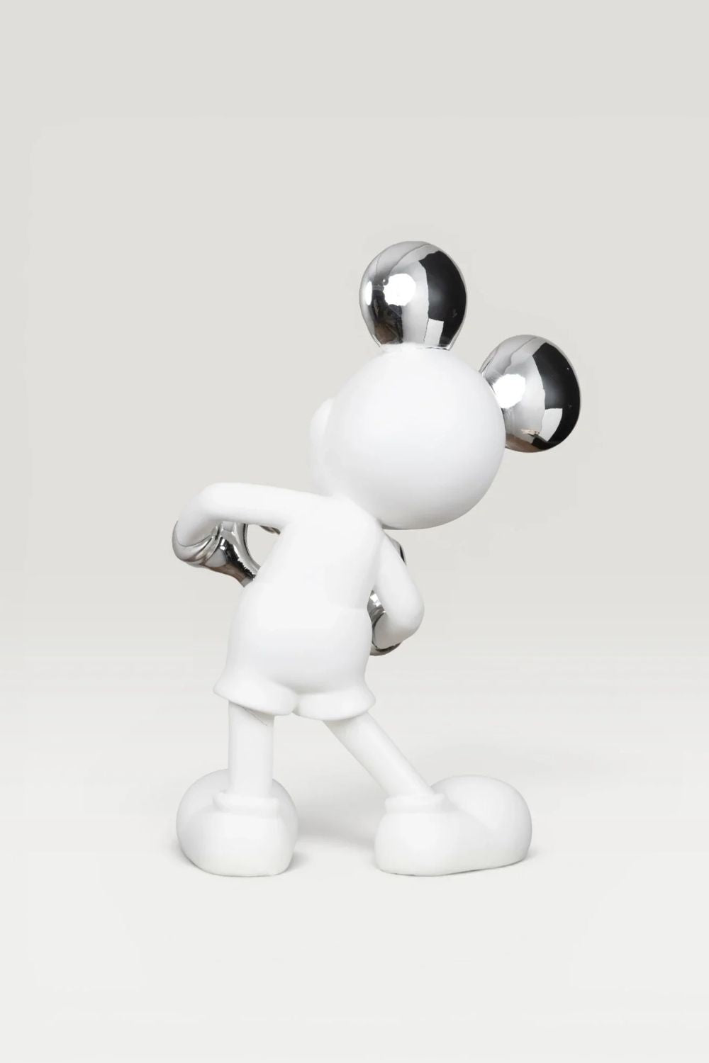 Love Mickey Dekoratif Obje - White Silver - 1