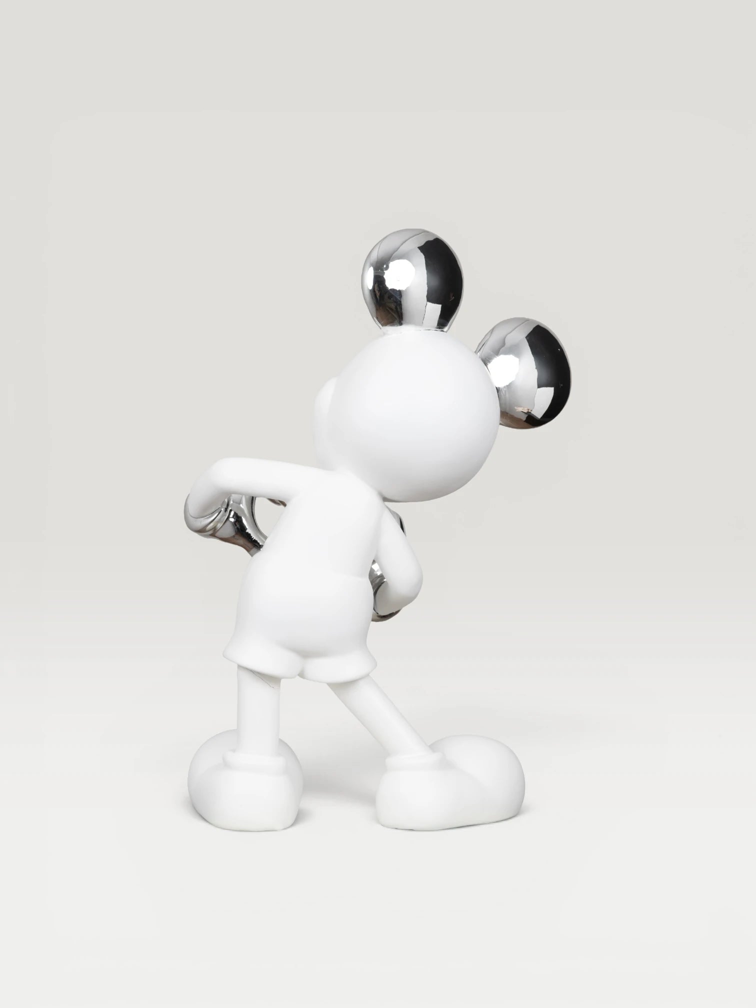 Love Mickey Dekoratif Obje - White Silver