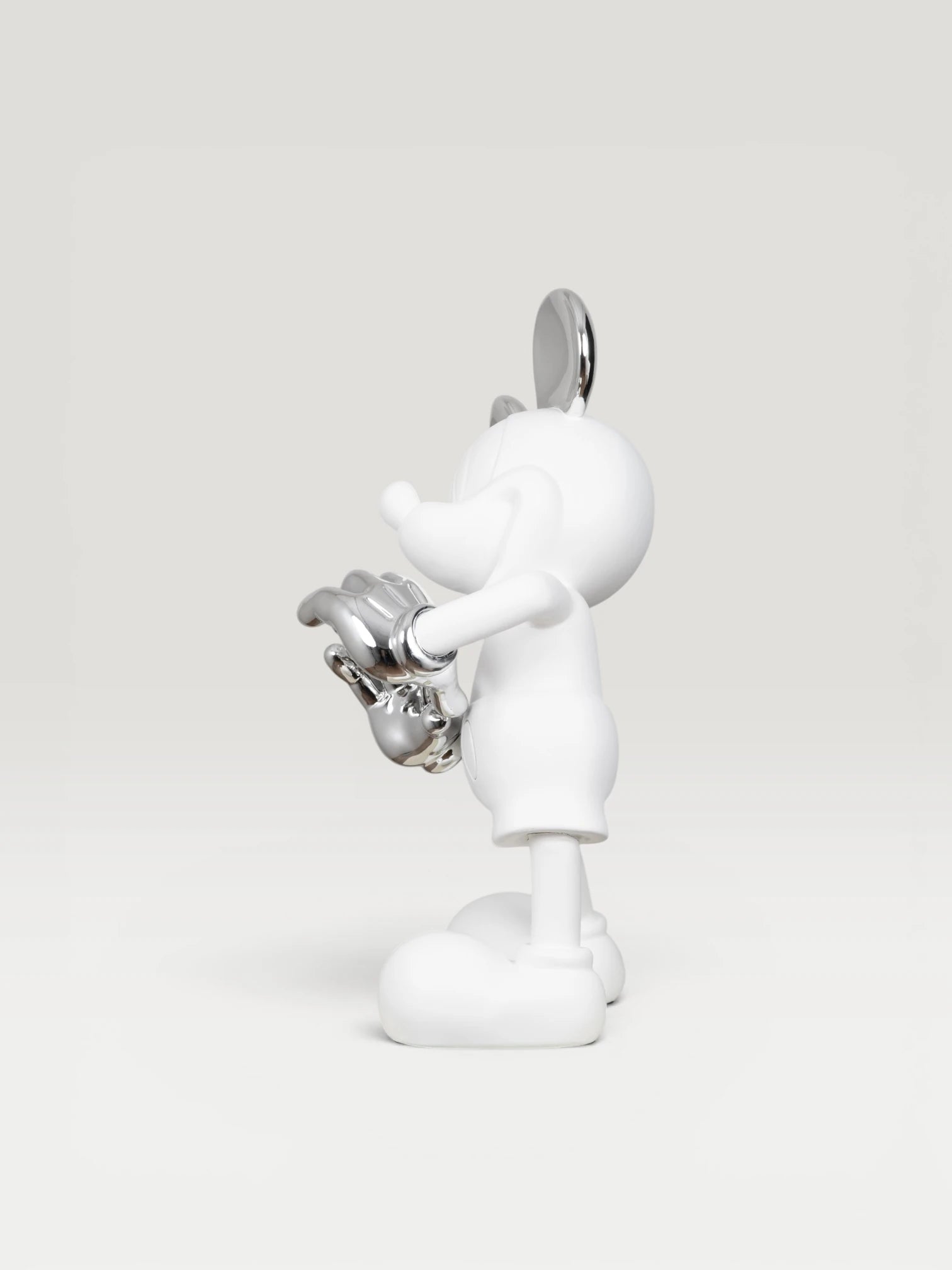 Love Mickey Dekoratif Obje - White Silver