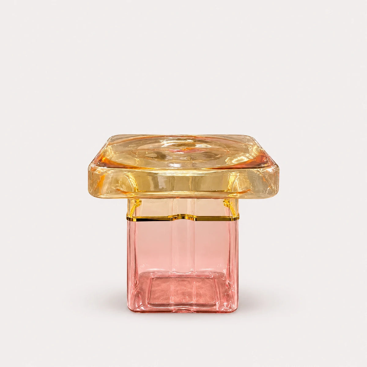 Merté Pink&Yellow Cam Yan Sehpa-L