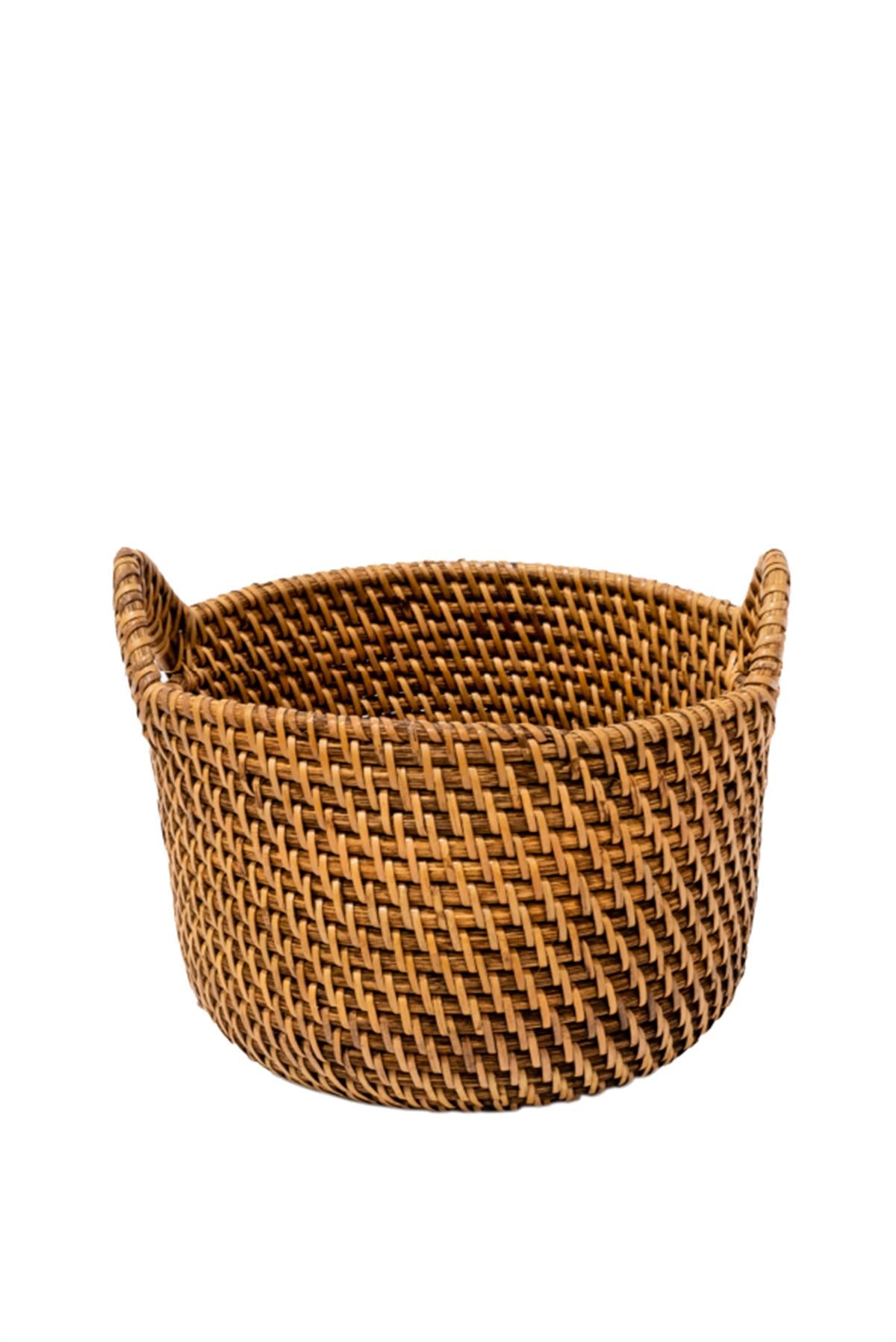 Lasttouch-Rattan Kulplu Sepet No:3-Sepet-1-Milagron.com