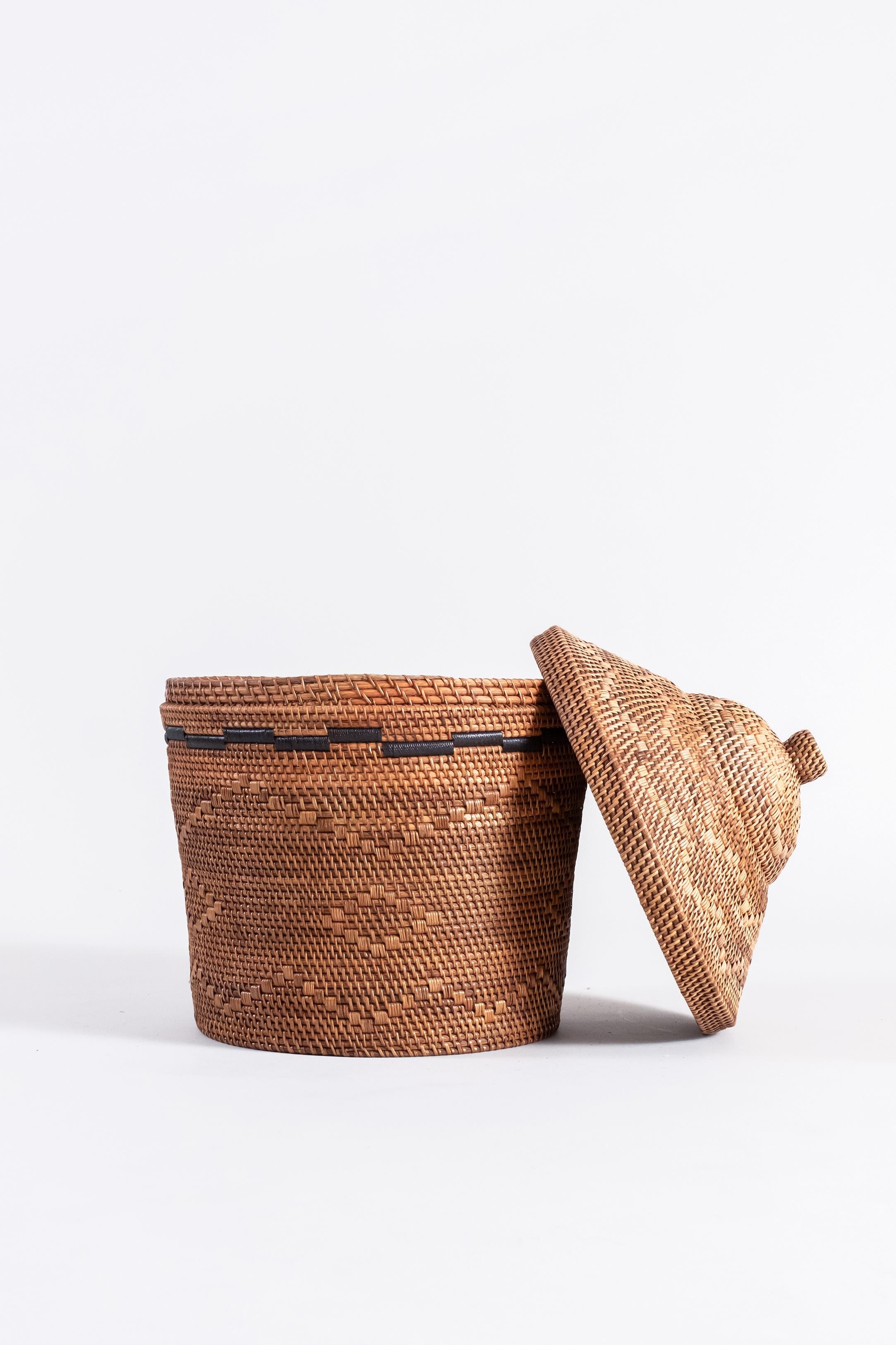 Lasttouch-Rattan Küp No:13-Sepet-1-Milagron.com