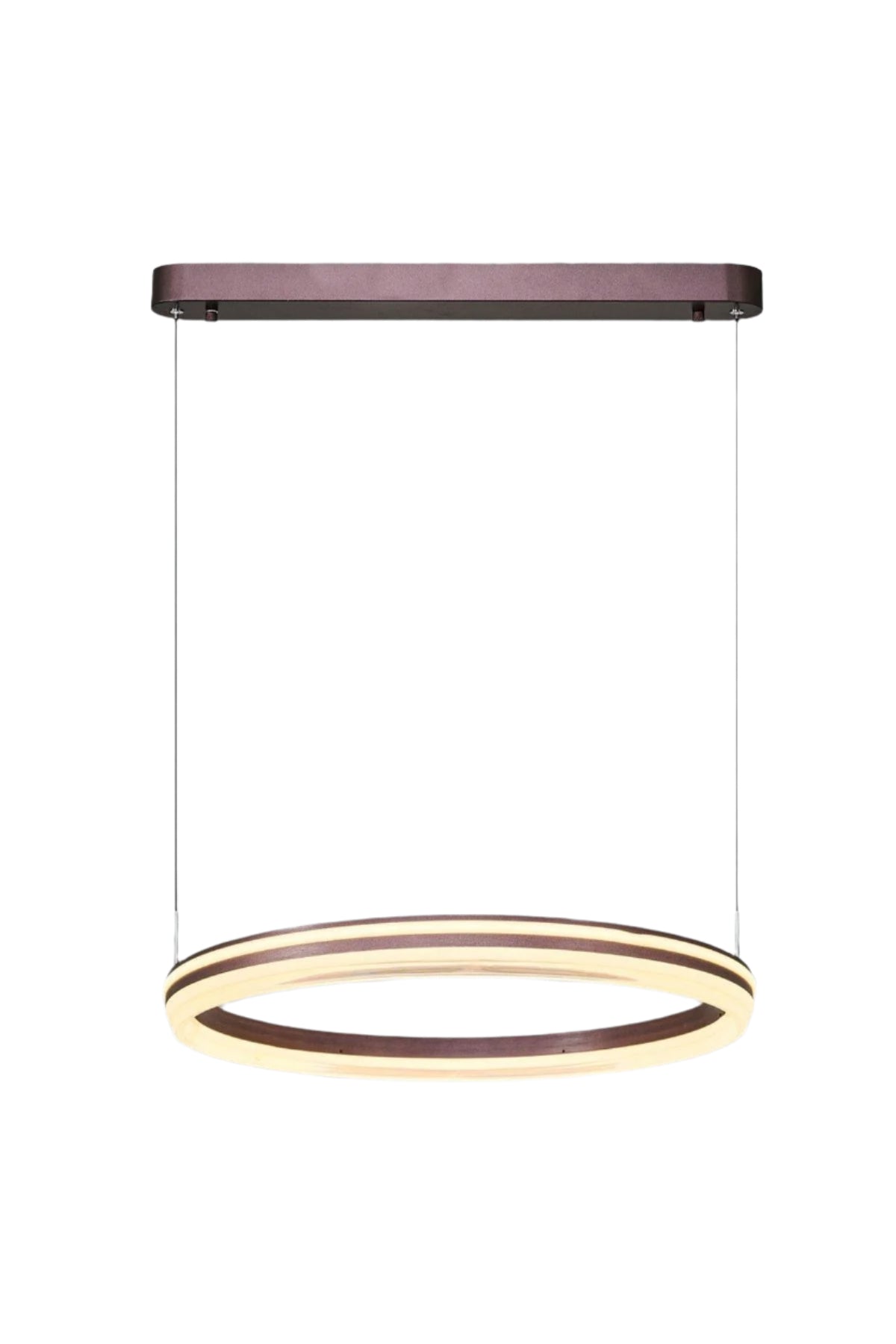 Lasttouch-Tekli Sarkıt Kahverengi-Avize-1-Milagron.com