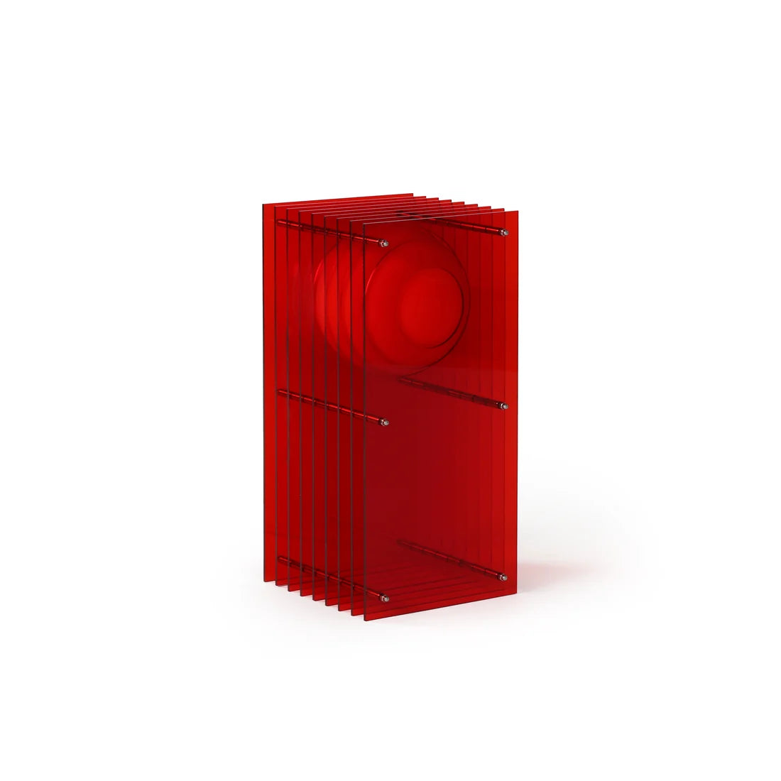 Lasttouch-Velora Masa Lambası, Kırmızı - 25x25x50 cm-Masa Lambası-2-Milagron.com