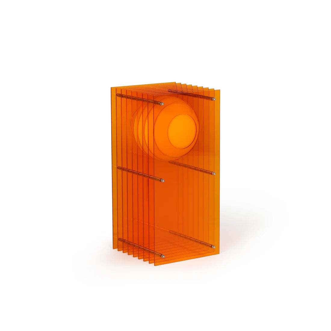 Lasttouch-Velora Masa Lambası, Turuncu - 25x25x50 cm-Masa Lambası-2-Milagron.com