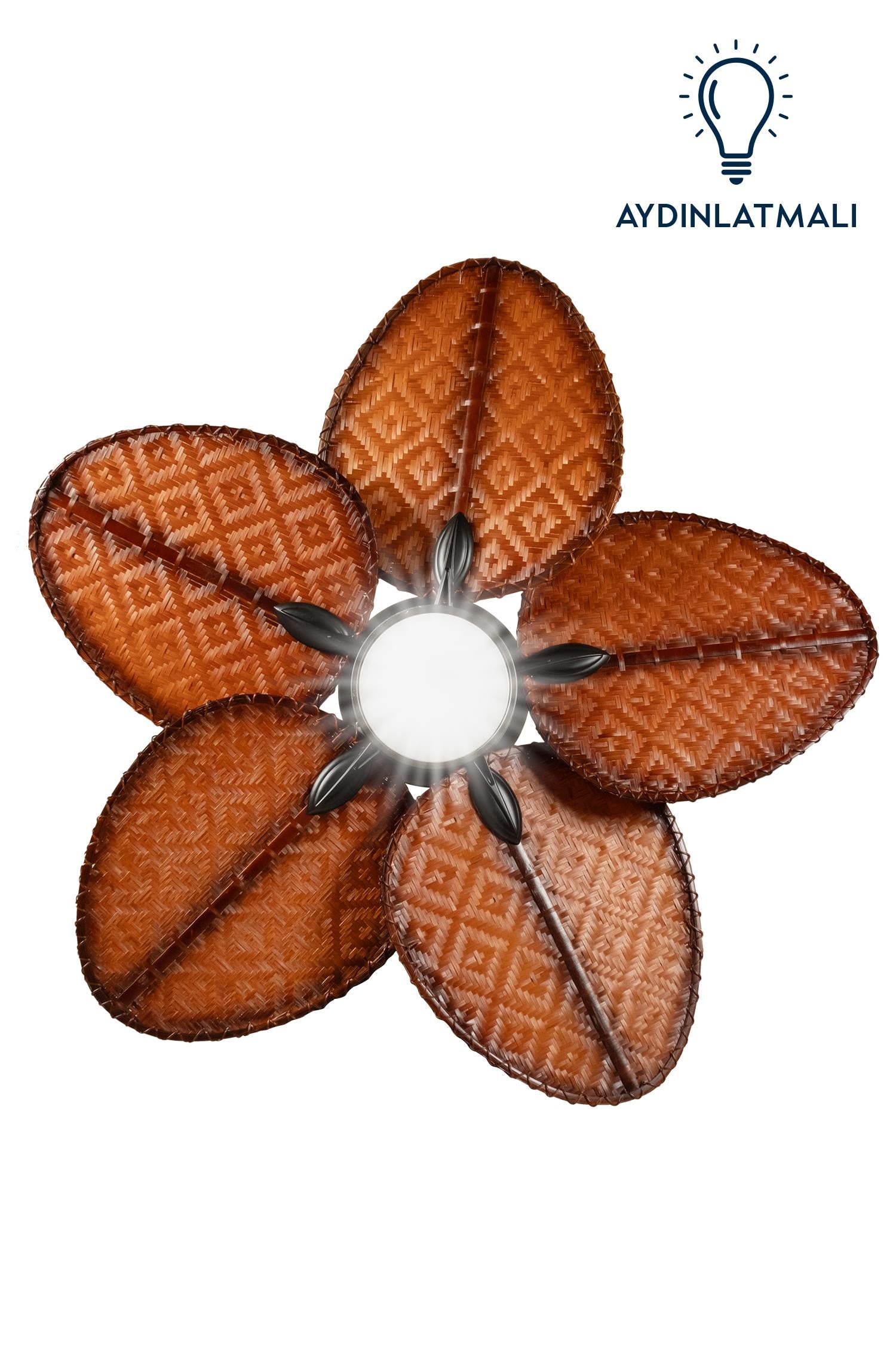 Lasttouch-Victor Siyah Aydınlatmalı Tavan Vantilatörü-Aydınlatmalı Tavan Vantilatörleri-4-Milagron.com