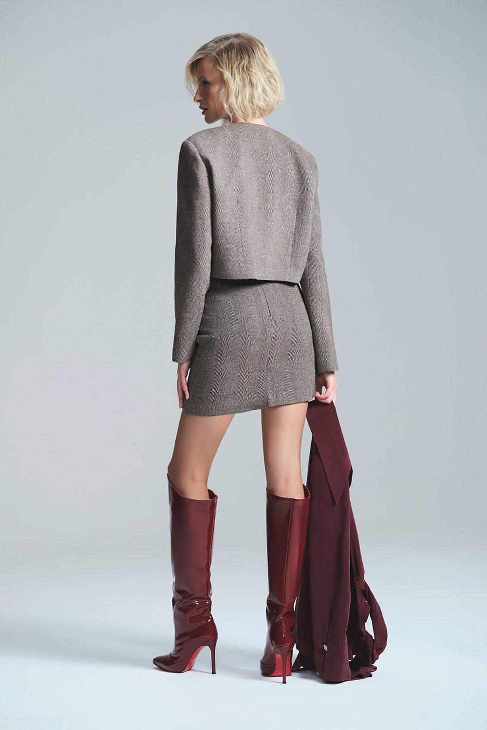 L'atelier Accract-Breezy Yünlü Kahve Ceket-Ceket-3-Milagron.com