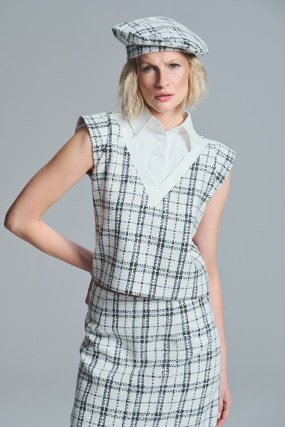 L'atelier Accract-Emily Beyaz Tuni̇c-Top-1-Milagron.com