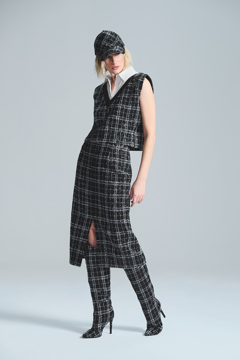 L'atelier Accract-Emily Si̇yah Tuni̇c-Top-1-Milagron.com