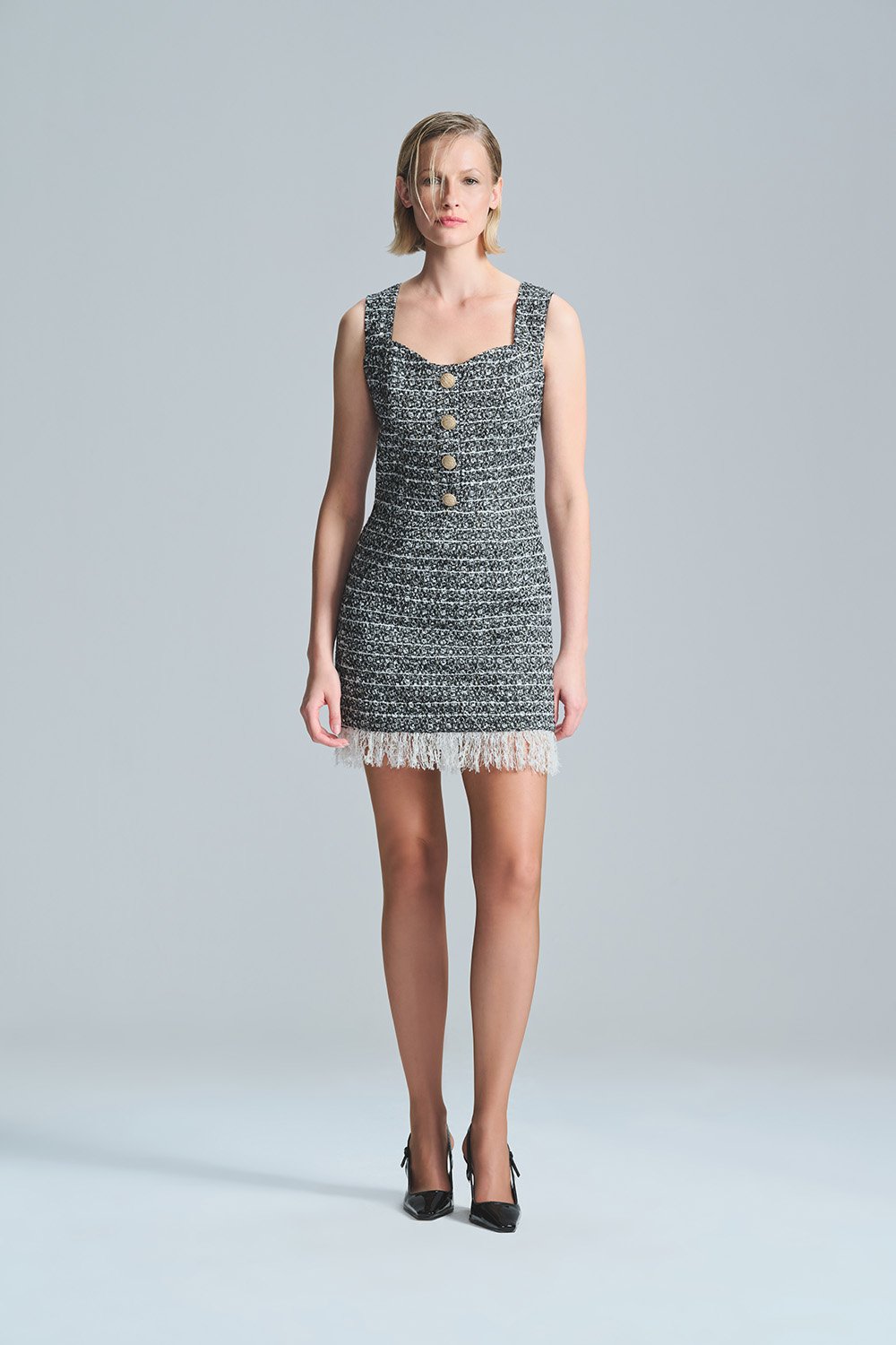 L'atelier Accract-Isabella Elbise Siyah-Elbise-1-Milagron.com