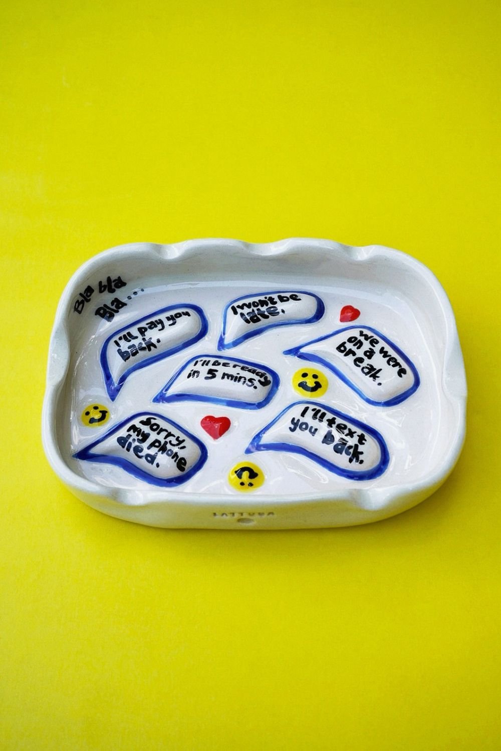 Lattuga Ceramics-Classic Lies Kül Tablası-Küllük-1-Milagron.com