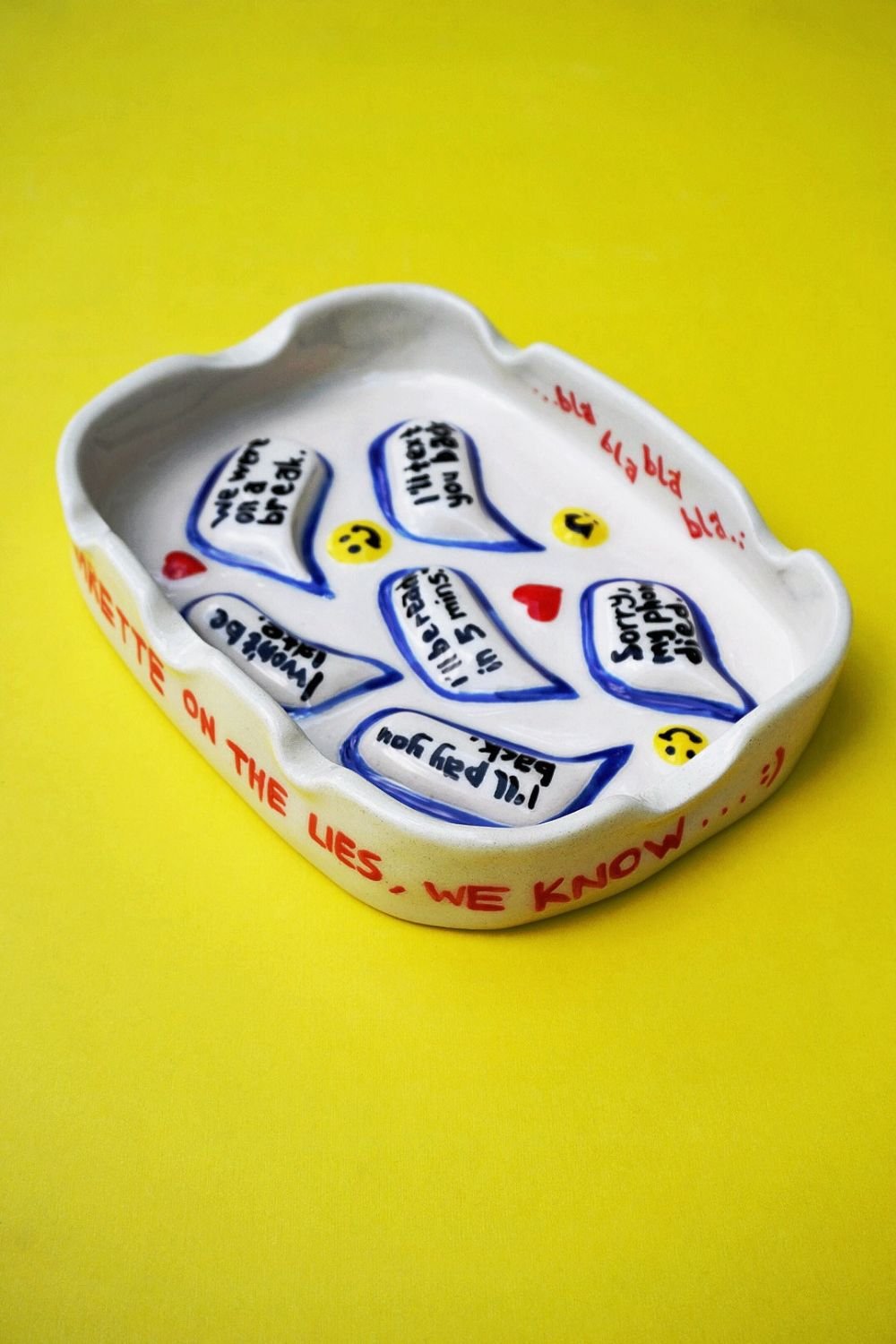 Lattuga Ceramics-Classic Lies Kül Tablası-Küllük-4-Milagron.com