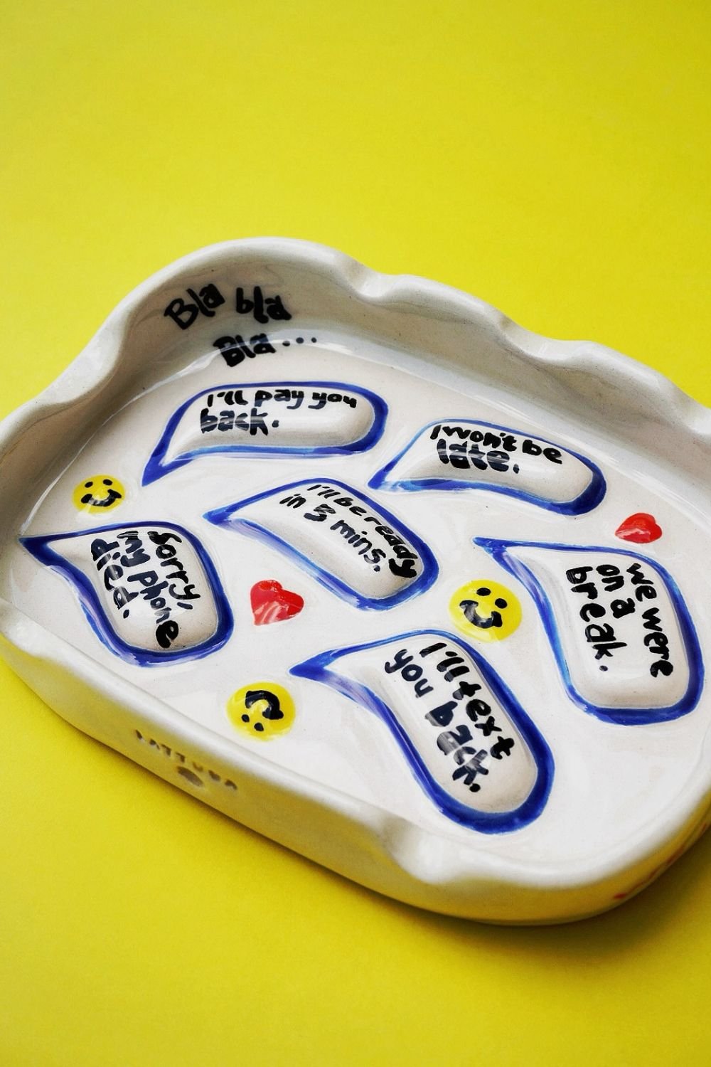 Lattuga Ceramics-Classic Lies Kül Tablası-Küllük-5-Milagron.com