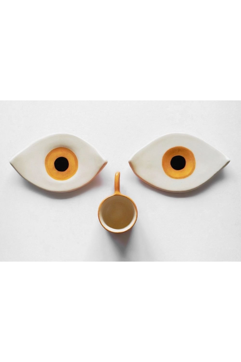 Lattuga Ceramics-Ela Göz Türk Kahvesi Fincanı-Bardak-2-Milagron.com