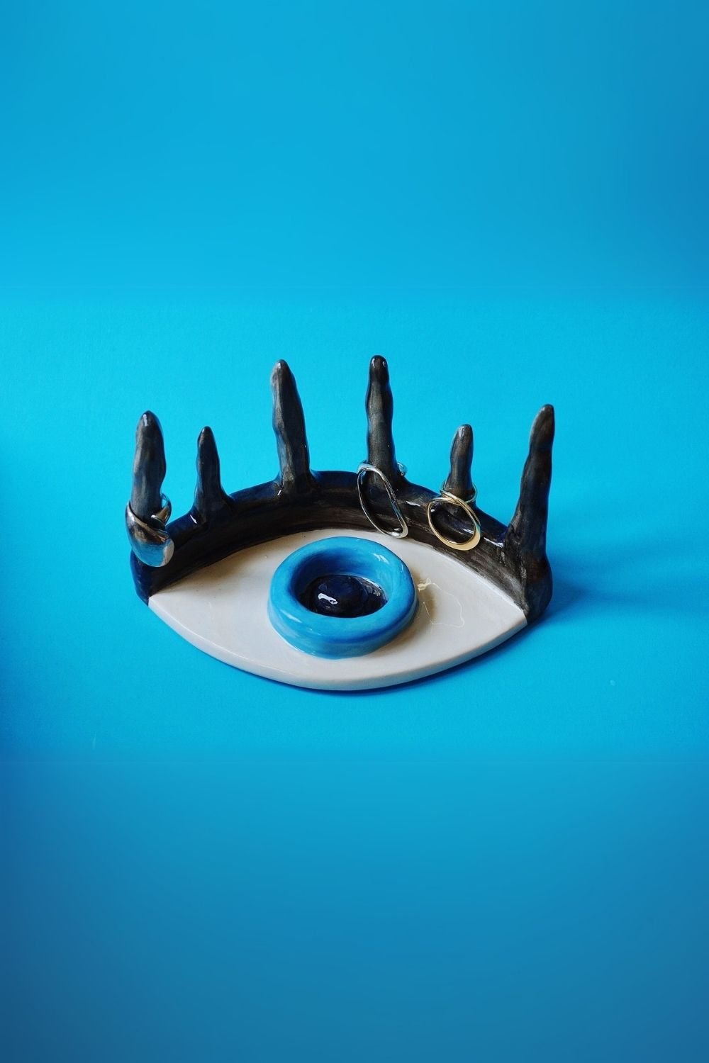 Lattuga Ceramics-Göz Yüzüklük-Takı Standı-2-Milagron.com