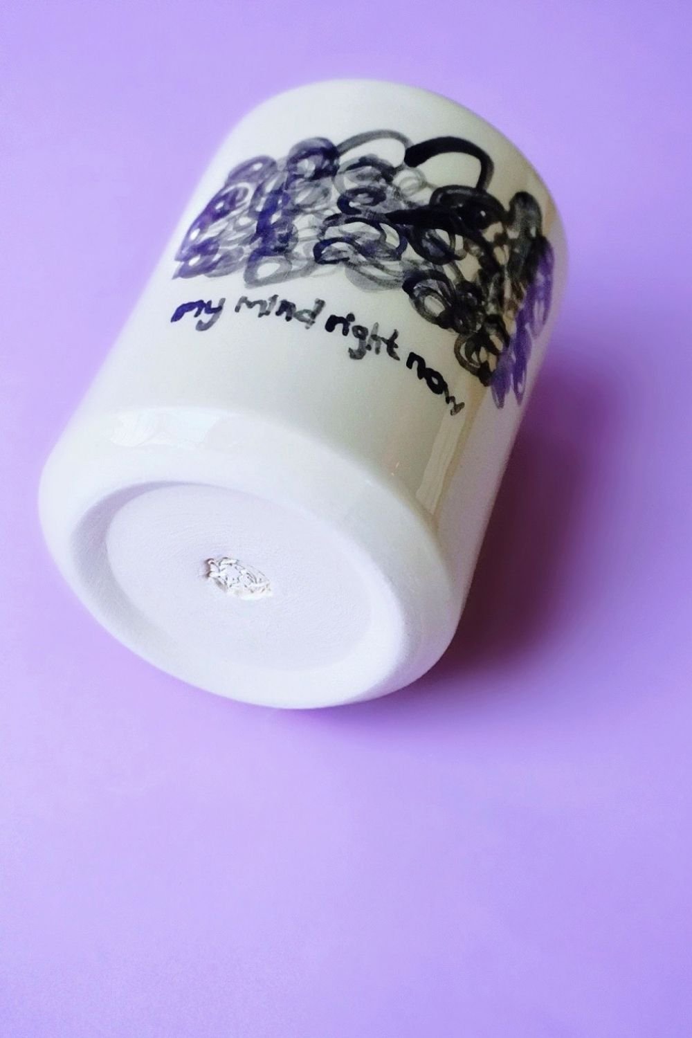 Lattuga Ceramics-My Mind Right Now Kupa-Bardak-2-Milagron.com