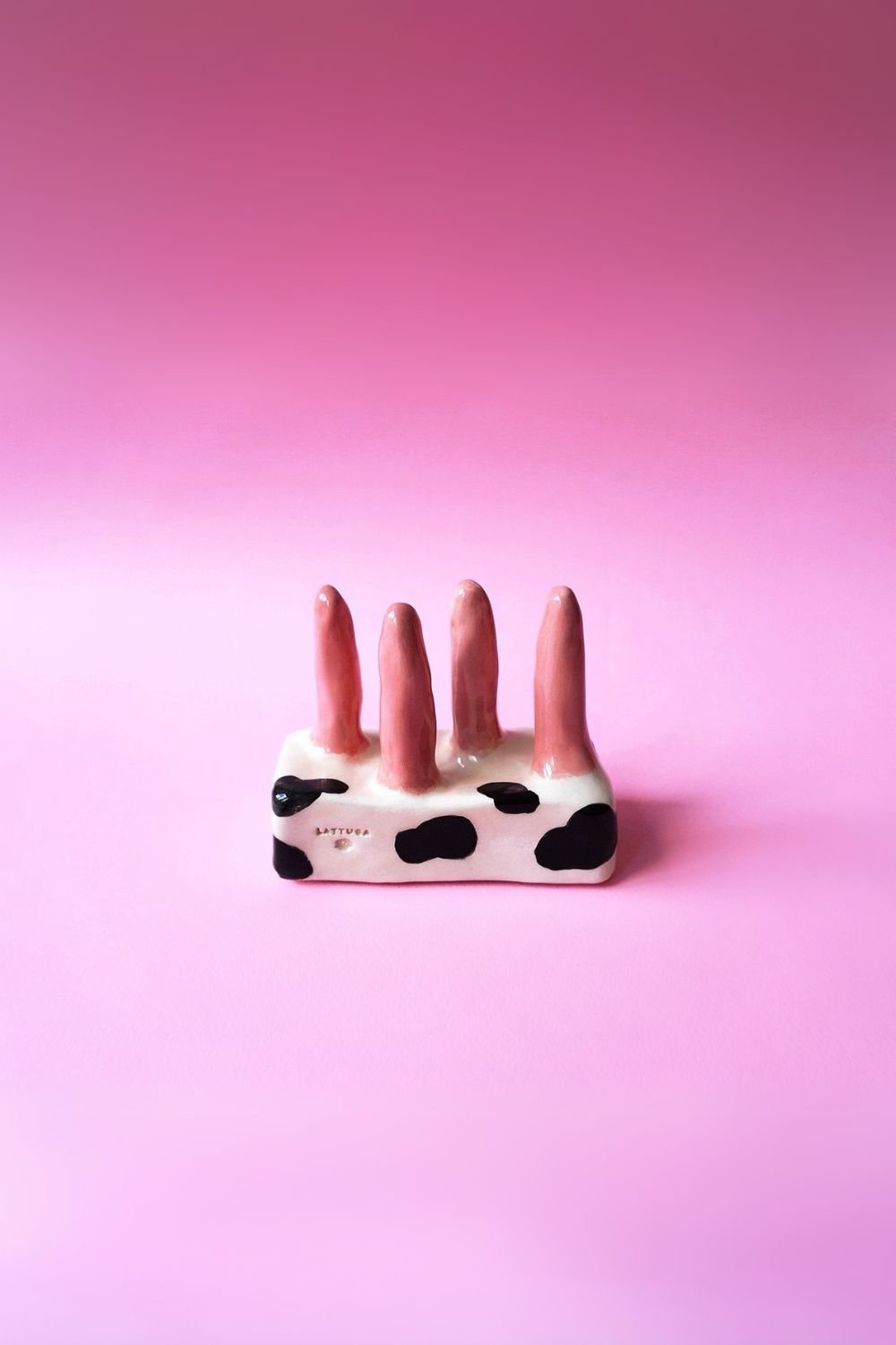 Lattuga Ceramics-Udder Yüzüklük-Takı Standı-1-Milagron.com