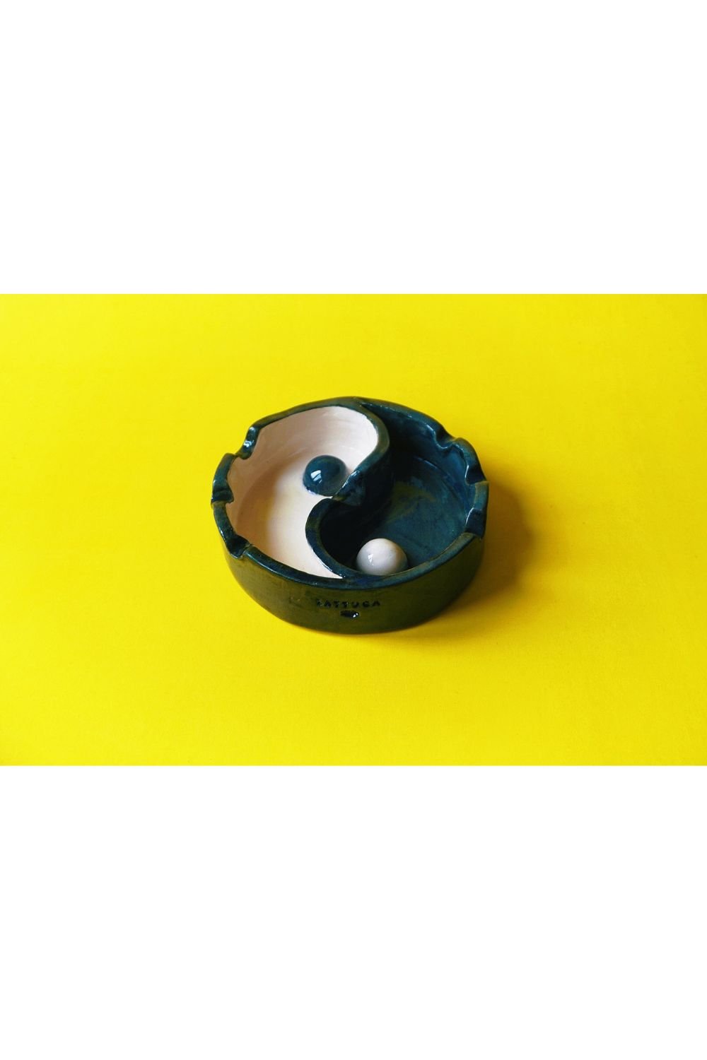 Lattuga Ceramics-Yin Yang Kül Tablası-Küllük-1-Milagron.com