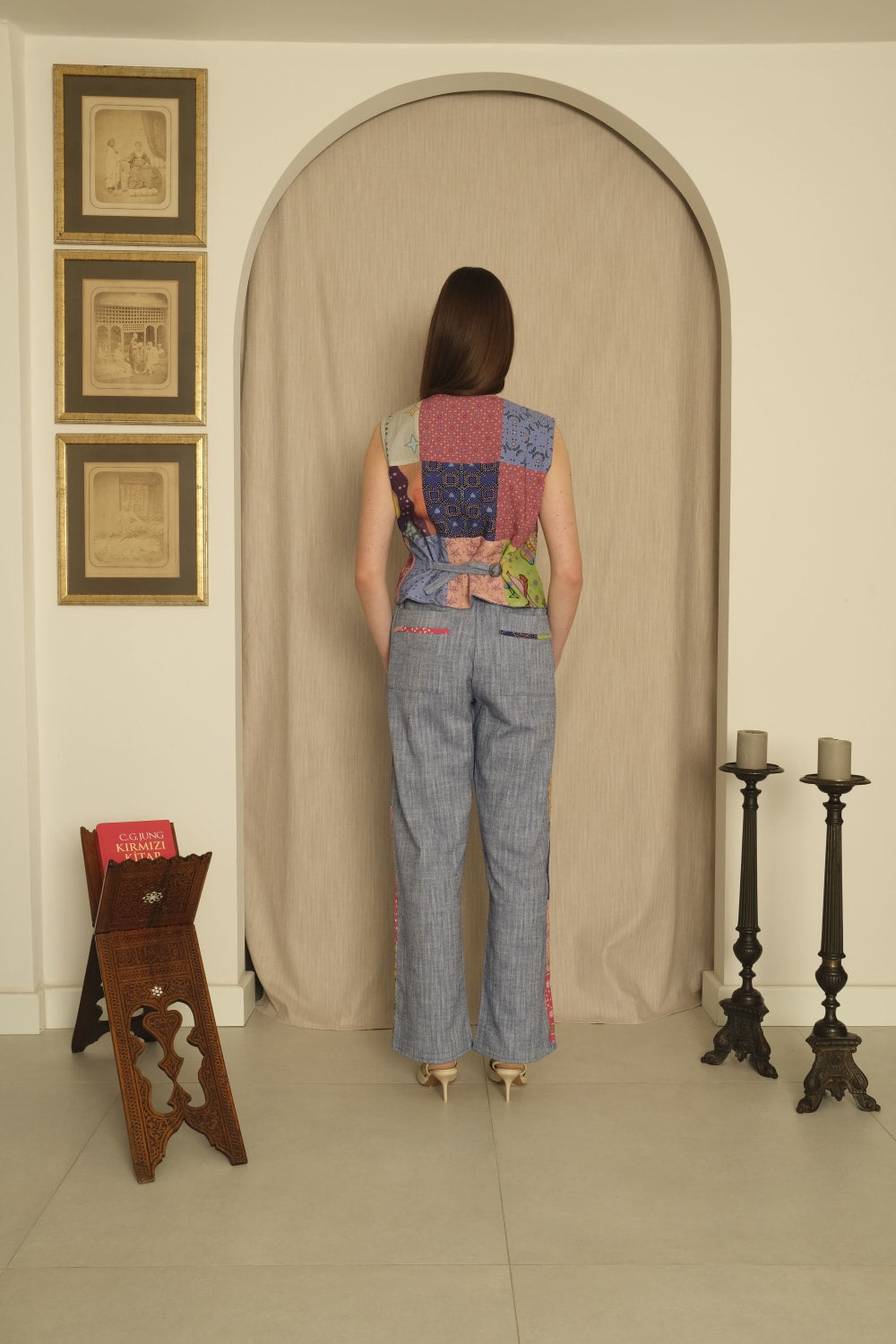 Le-Monade Dreams-Alice In Wonderland Pantolon-Pantolon-6-Milagron.com