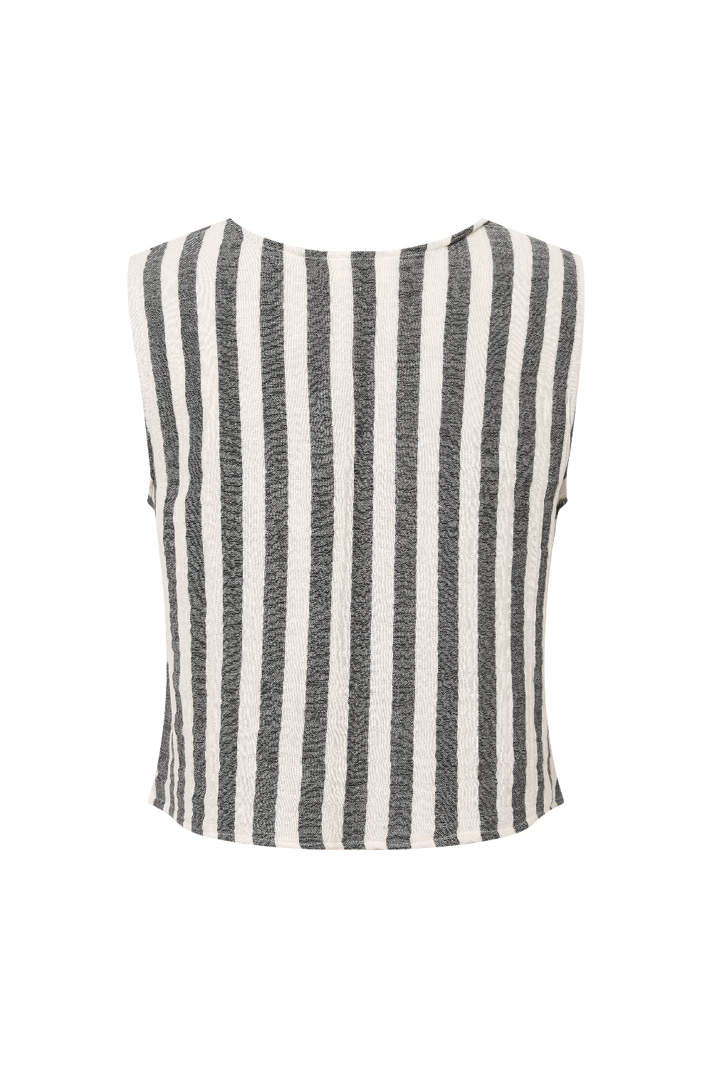 Le-Monade Dreams-Antrasit Çizgili Yelek-Yelek-2-Milagron.com