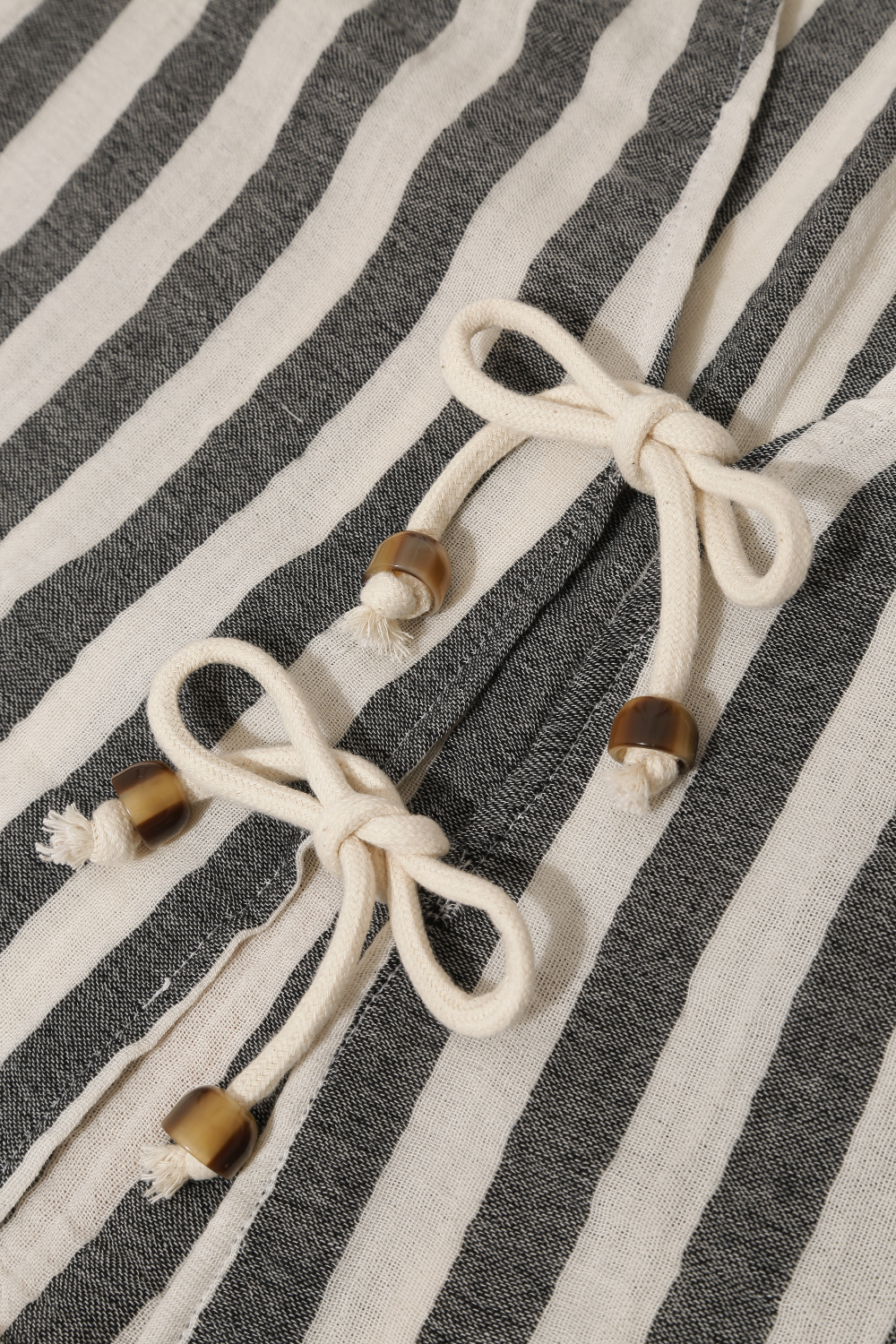 Le-Monade Dreams-Antrasit Çizgili Yelek-Yelek-3-Milagron.com