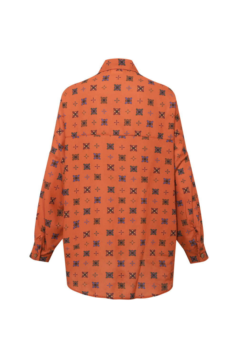 Le-Monade Dreams-Boyfriend Desenli Uzun Kol Gömlek-Gömlek-2-Milagron.com