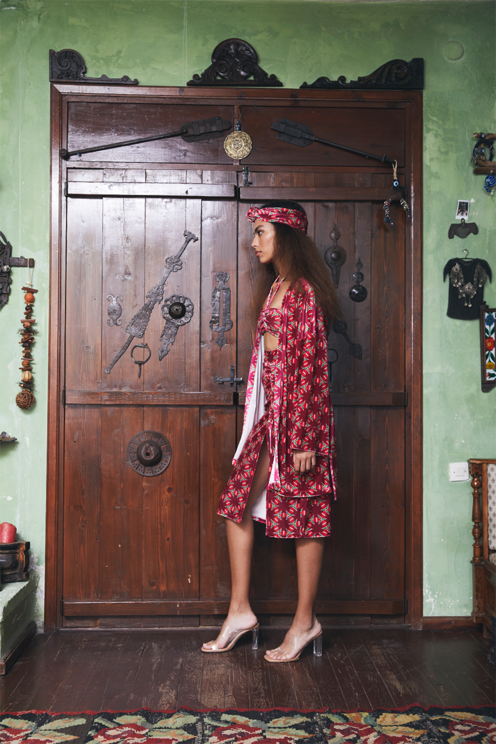 Le-Monade Dreams-Daiquiri Kadife Kimono-Kimono-4-Milagron.com