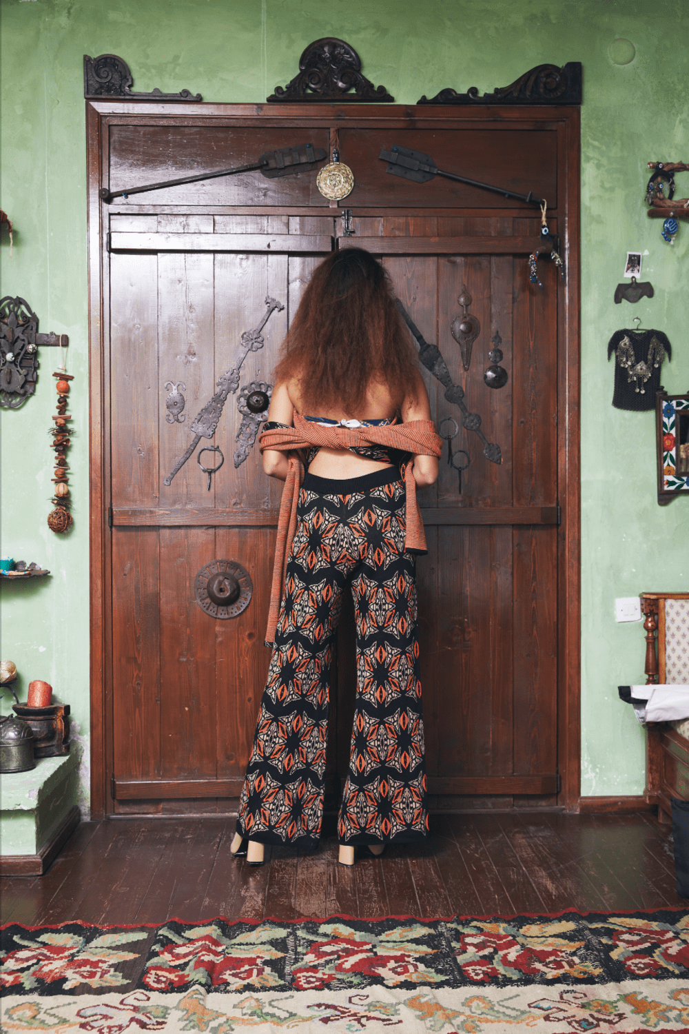 Le-Monade Dreams-Daiquiri Siyah Triko Atkı-Atkı-4-Milagron.com