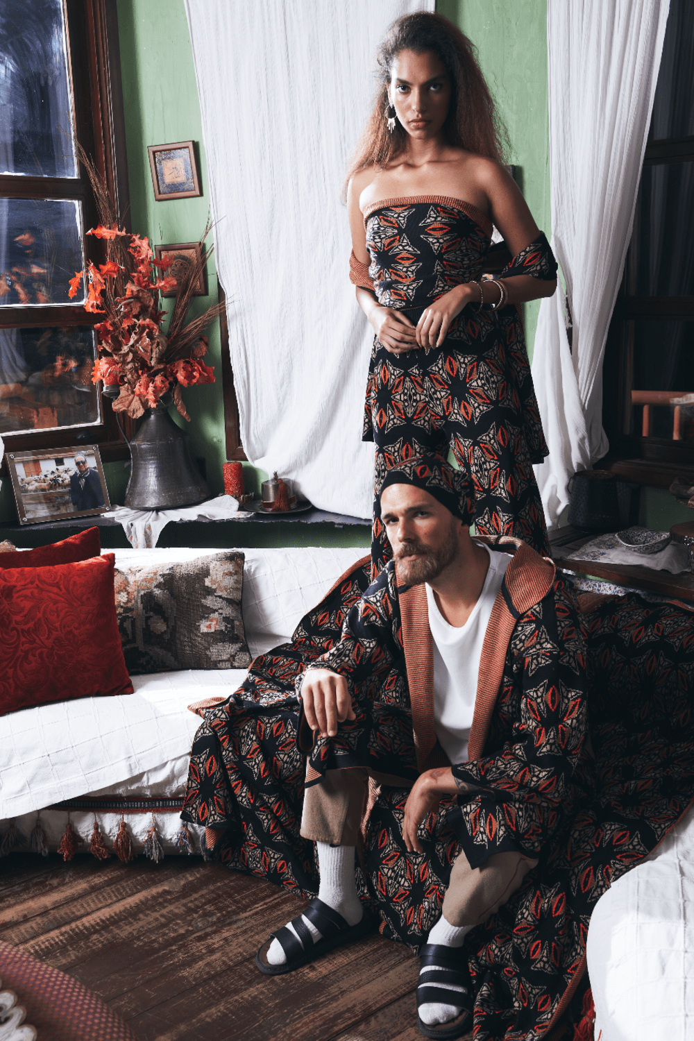 Le-Monade Dreams-Daiquiri Siyah Triko Atkı-Atkı-5-Milagron.com