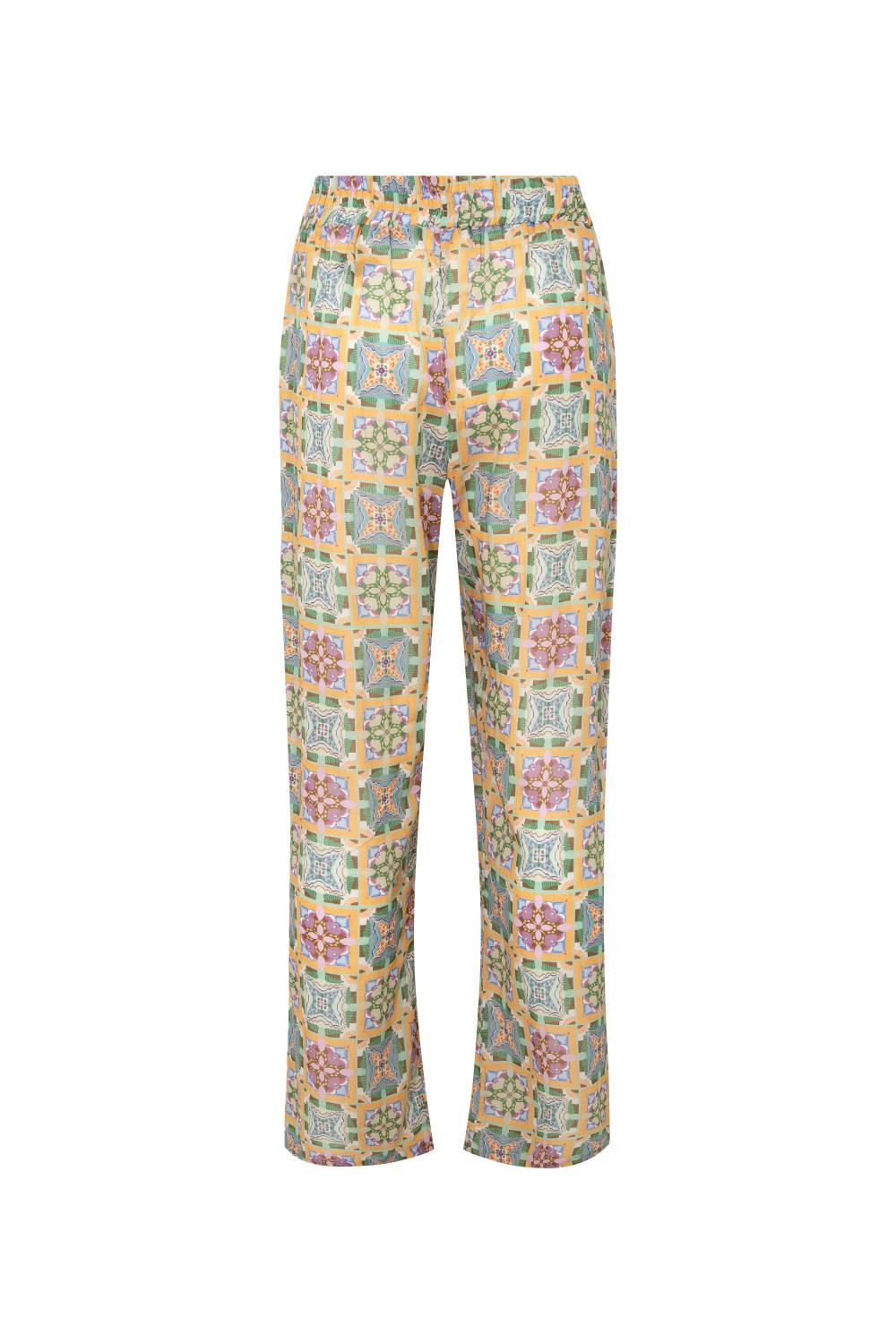 Le-Monade Dreams-Girlfriend Geometrik Desenli Pantolon-Pantolon-2-Milagron.com