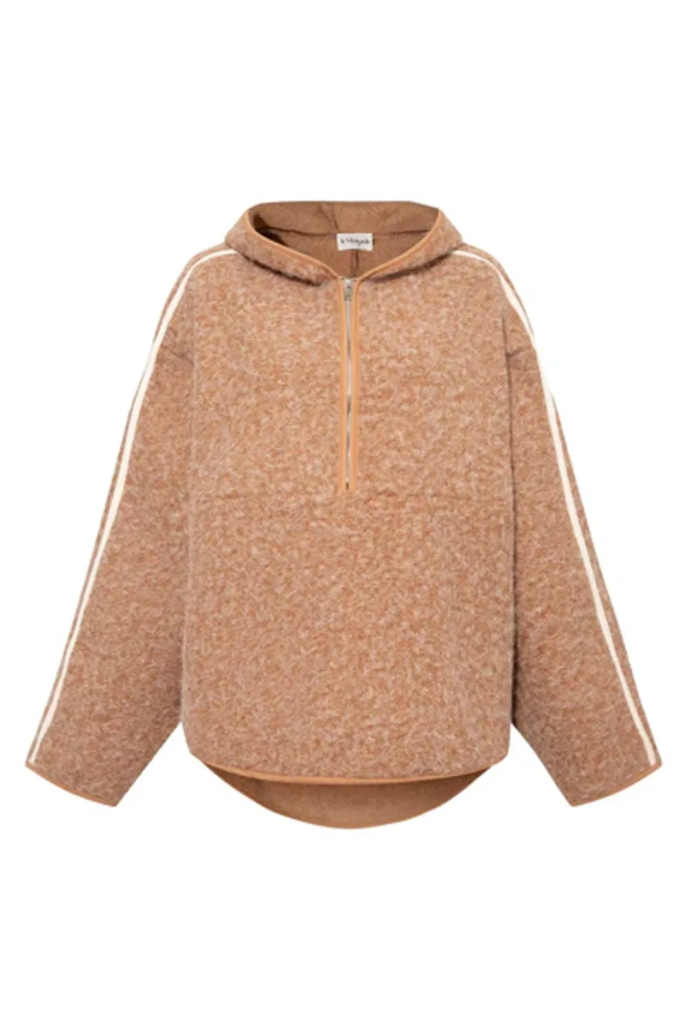 Le-Monade Dreams-Keçe Kamel Kapüşonlu Sweatshirt-Sweatshirts & Hoodies-1-Milagron.com