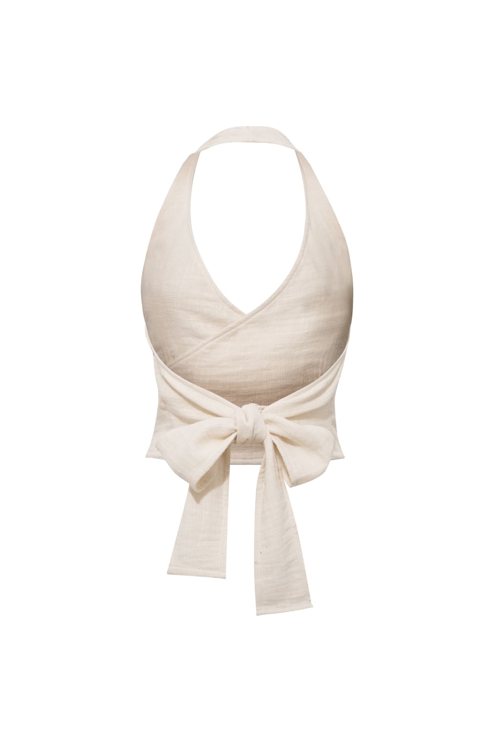 Le-Monade Dreams-Keten Dokulu Ekru Top-Top-2-Milagron.com