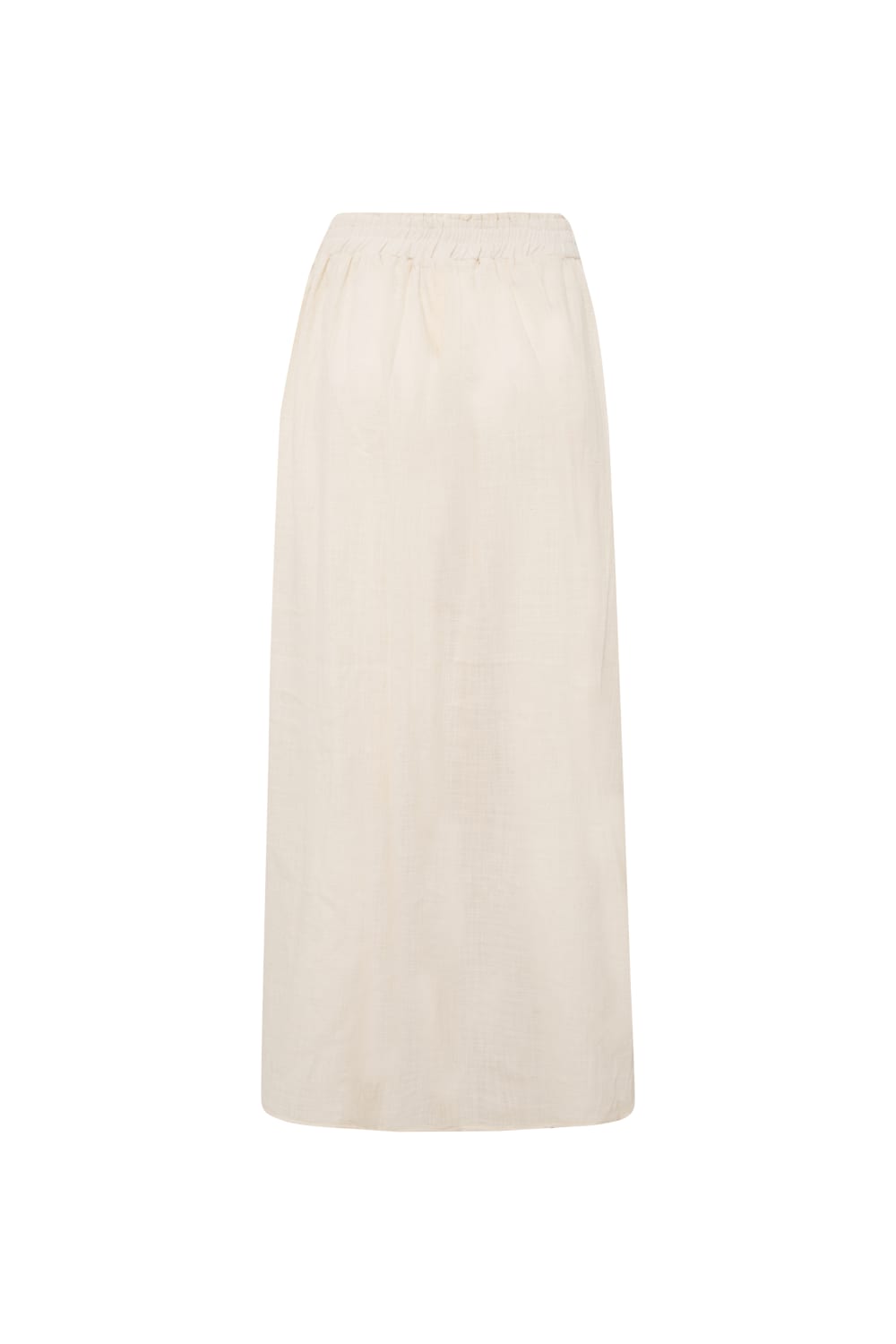 Le-Monade Dreams-Keten Yırtmaçlı Detaylı Etek-Etek-2-Milagron.com